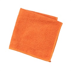 12" Orange Microfiber Towel, MFMP12OR